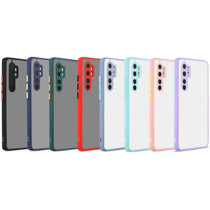 Xiaomi Mi Note 10 Lite Kılıf Redclick Hux Kapak