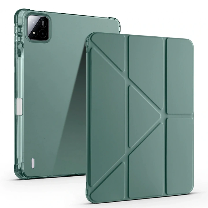 Xiaomi Pad 7 Pro Kılıf Redclick Tri Folding Kalem Bölmeli Standlı Kılıf