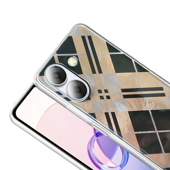 Xiaomi Poco C65 Kılıf Desenli Redclick Mep Kapak