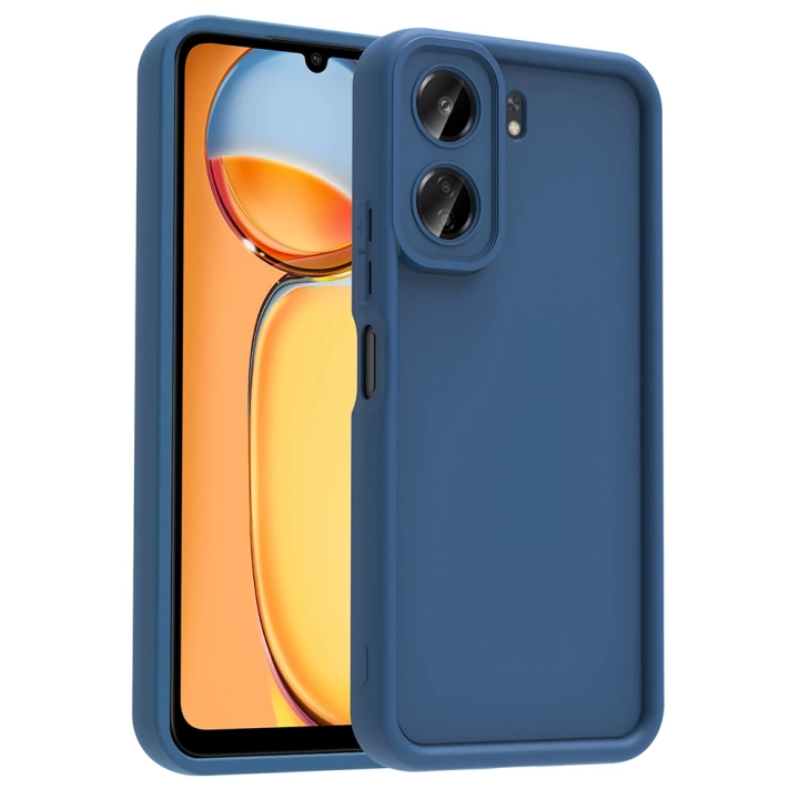 Xiaomi Poco C65 Kılıf Kamera Korumalı Redclick Ananas Kapak