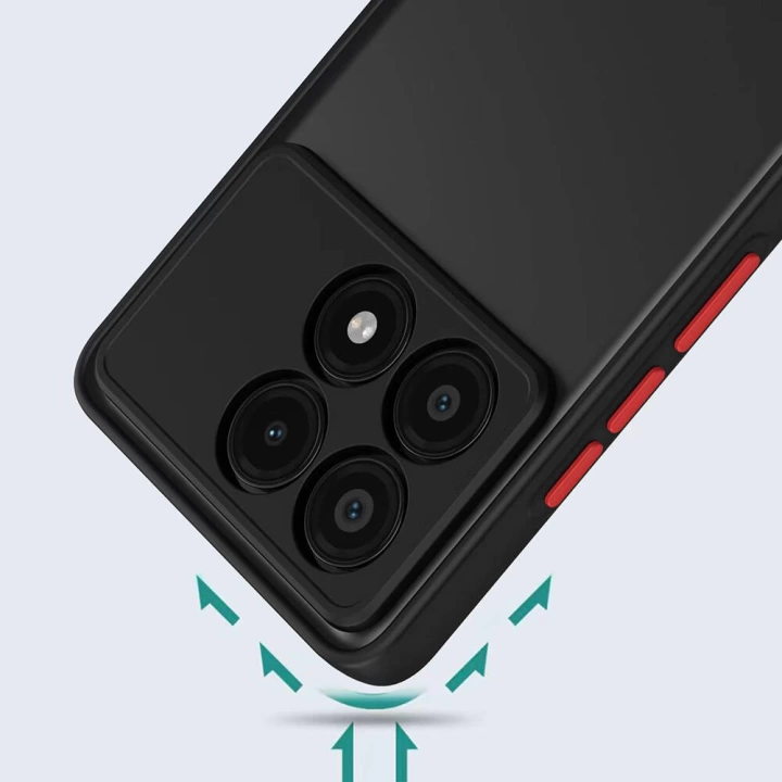 Xiaomi Poco X6 Pro Kılıf Redclick Hux Kapak