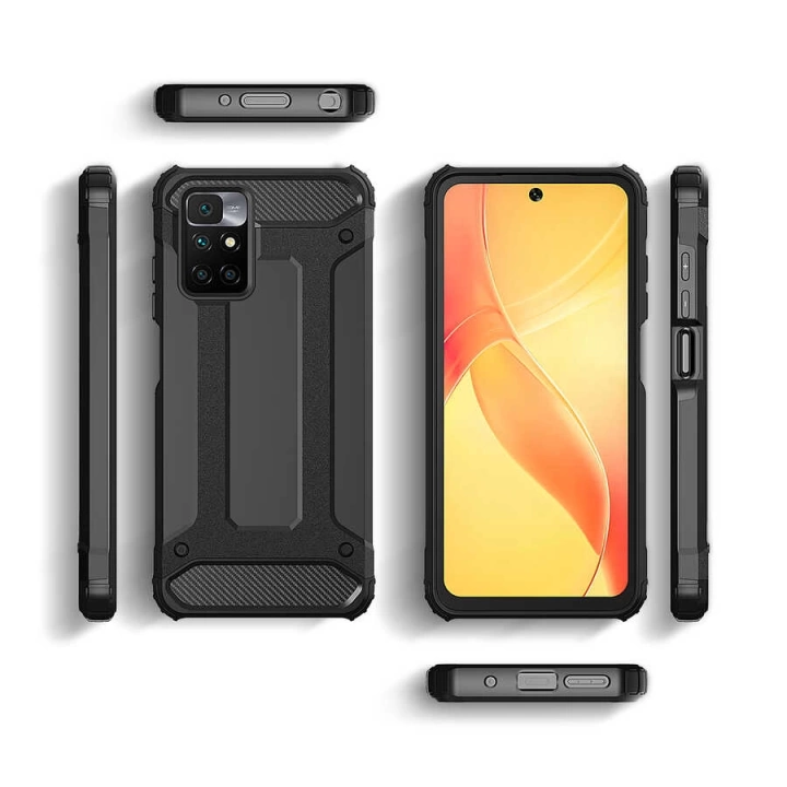Xiaomi Redmi 10 Kılıf Redclick Crash Silikon Kapak