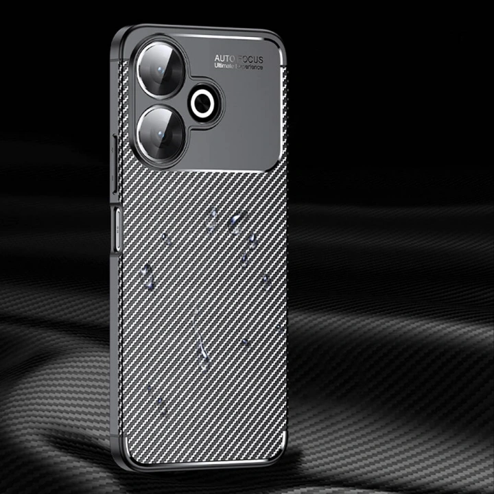 Xiaomi Redmi 13 4G Kılıf Redclick Negro Silikon Kapak