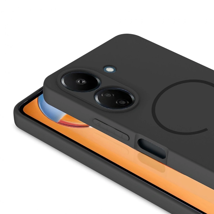 Xiaomi Redmi 13C Kılıf M-safe Şarj Özellikli Redclick Meta Kapak