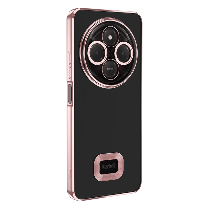 Xiaomi Redmi 14C 4G Kılıf Kamera Korumalı Logo Gösteren Redclick Omega Kapak