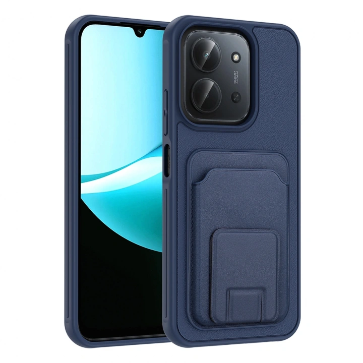 Xiaomi Redmi 15C Kılıf Kartlıklı TPU Redclick Bikart Kapak