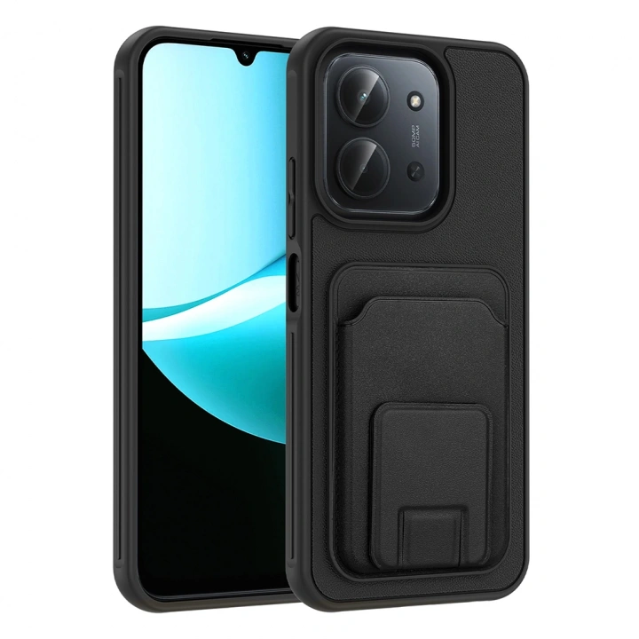 Xiaomi Redmi 15C Kılıf Kartlıklı TPU Redclick Bikart Kapak