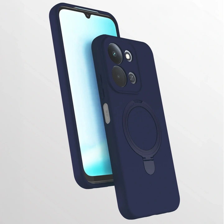 Xiaomi Redmi 15C Kılıf M-safe Şarj Özellikli Standlı Redclick Samara Kapak