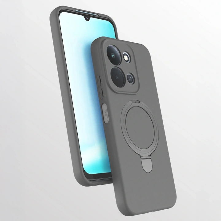 Xiaomi Redmi 15C Kılıf M-safe Şarj Özellikli Standlı Redclick Samara Kapak