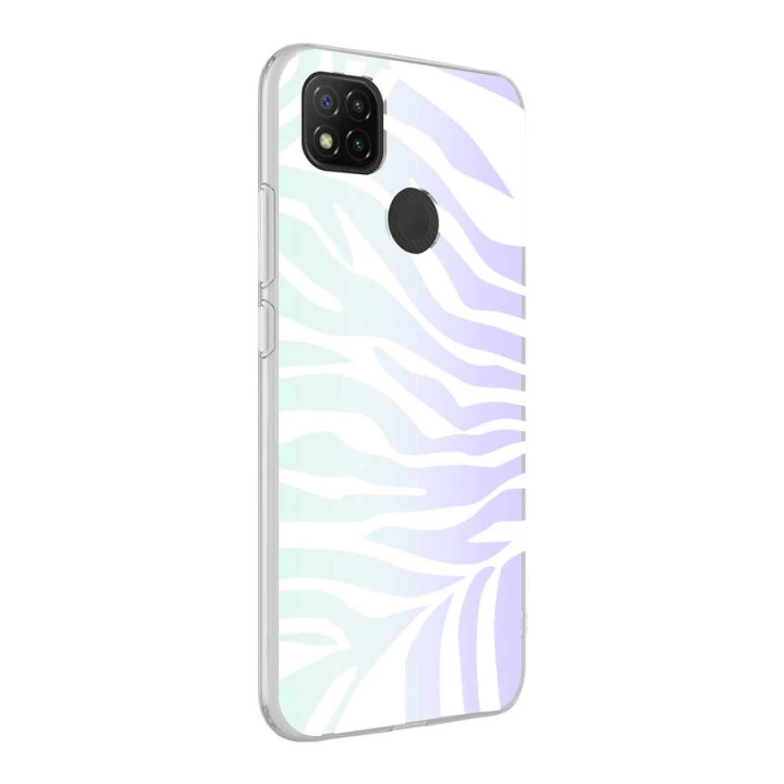 Xiaomi Redmi 9c Kılıf Redclick M-blue Desenli Kapak