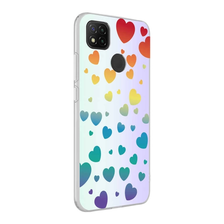 Xiaomi Redmi 9c Kılıf Redclick M-blue Desenli Kapak