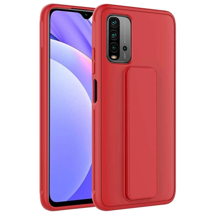 Xiaomi Redmi 9t Kılıf Redclick Qstand Kapak
