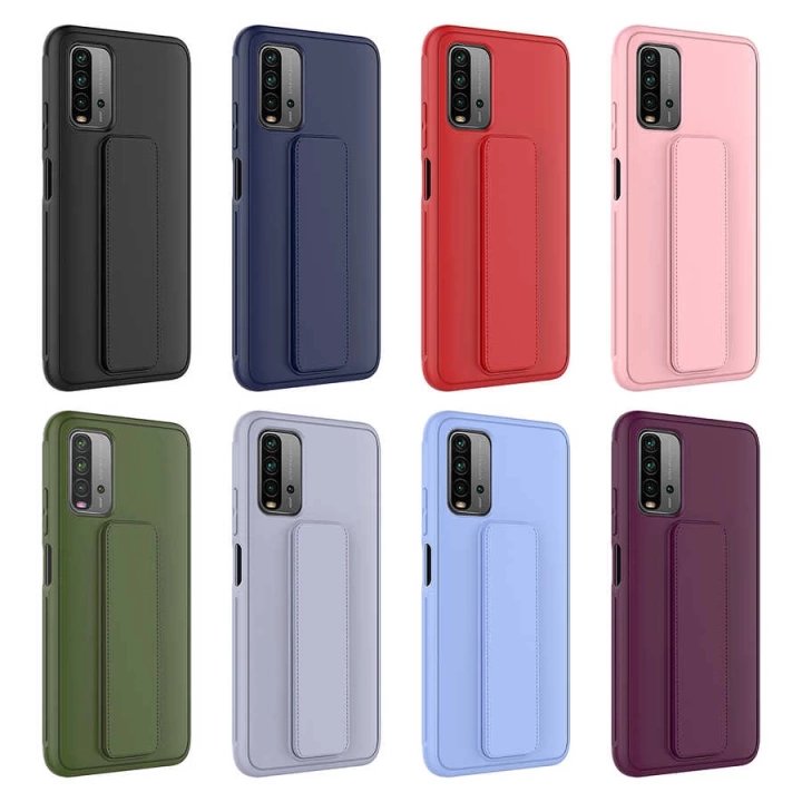 Xiaomi Redmi 9t Kılıf Redclick Qstand Kapak