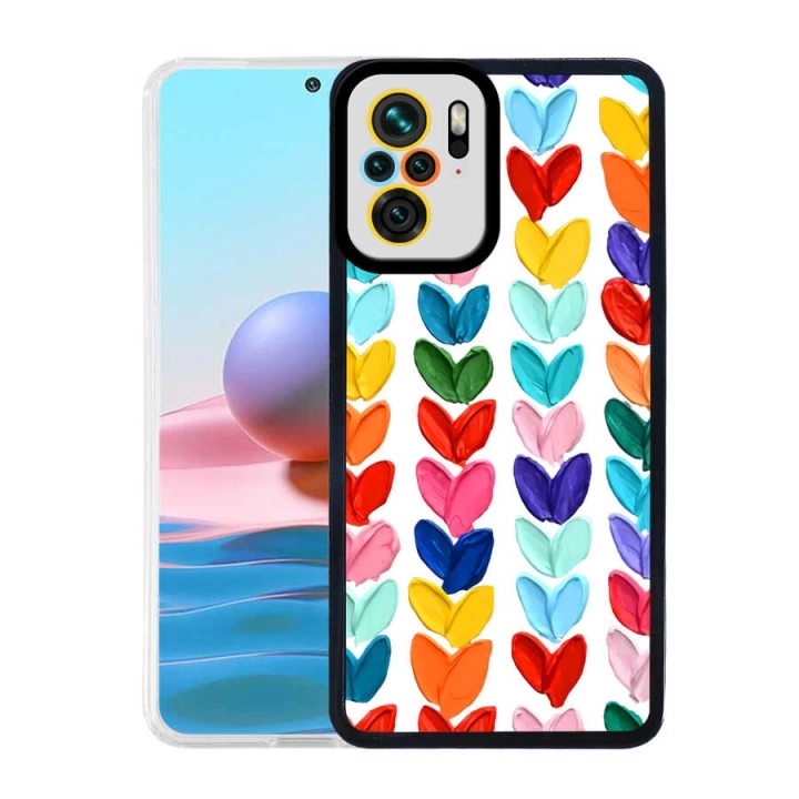 Xiaomi Redmi Note 10 Kılıf Redclick M-fit Desenli Kapak