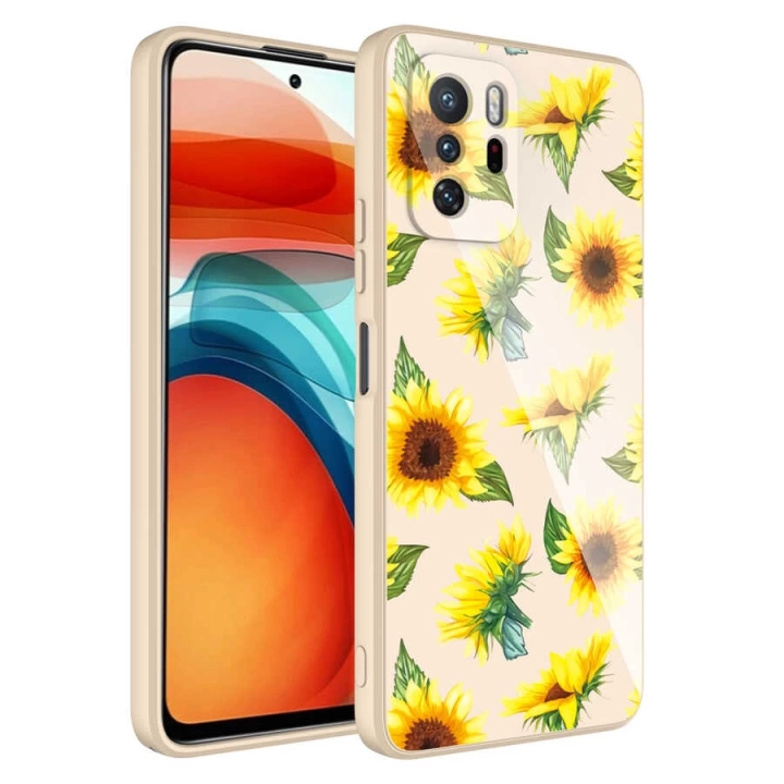 Xiaomi Redmi Note 10 Pro Kılıf Kamera Korumalı Desenli Sert Silikon Redclick Epoksi Kapak