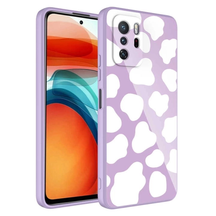 Xiaomi Redmi Note 10 Pro Kılıf Kamera Korumalı Desenli Sert Silikon Redclick Epoksi Kapak
