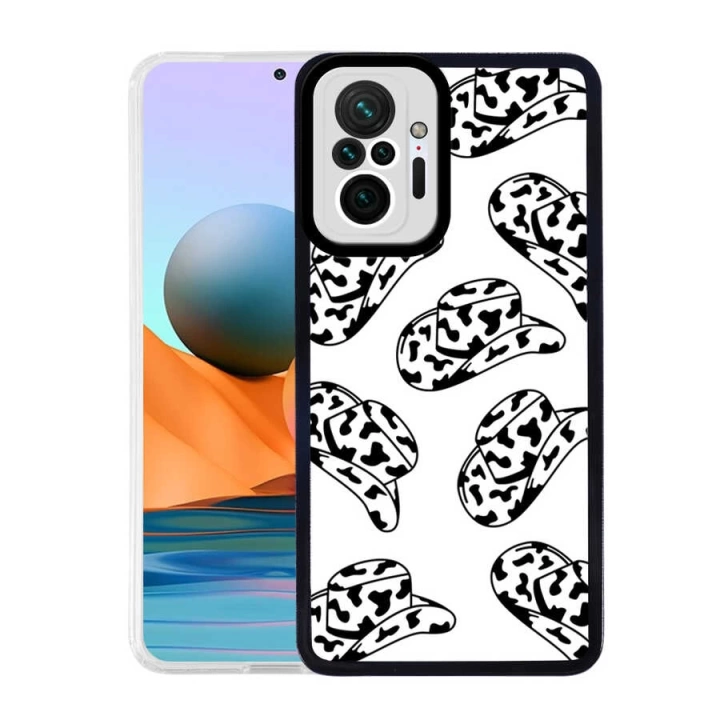 Xiaomi Redmi Note 10 Pro Kılıf Redclick M-fit Desenli Kapak