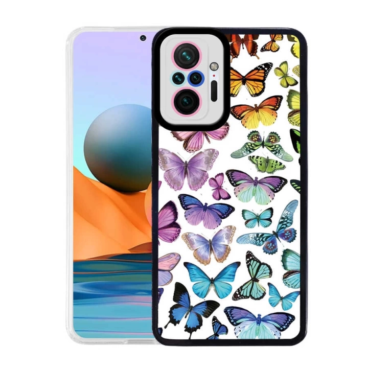 Xiaomi Redmi Note 10 Pro Kılıf Redclick M-fit Desenli Kapak