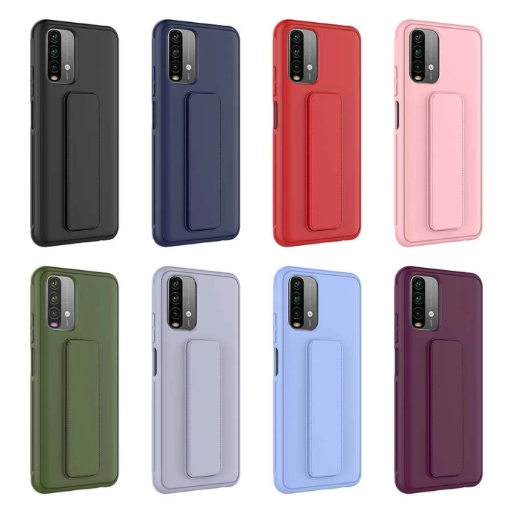 Xiaomi Redmi Note 10s Kılıf Redclick Qstand Kapak