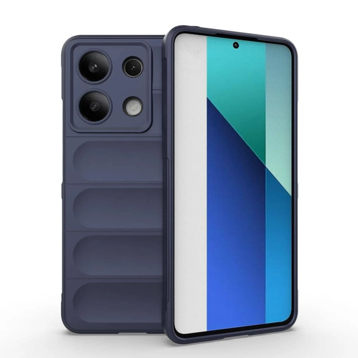 Xiaomi Redmi Note 13 4G Kılıf Esnek TPU Oyuklu Arka Yüzey Tasarımlı Redclick Etnik Silikon Kapak