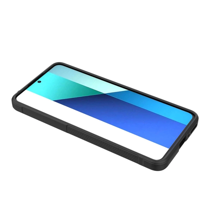 Xiaomi Redmi Note 13 4G Kılıf Esnek TPU Oyuklu Arka Yüzey Tasarımlı Redclick Etnik Silikon Kapak