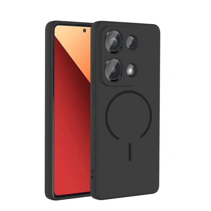 Xiaomi Redmi Note 13 Pro 4G Kılıf M-safe Şarj Özellikli Redclick Meta Kapak