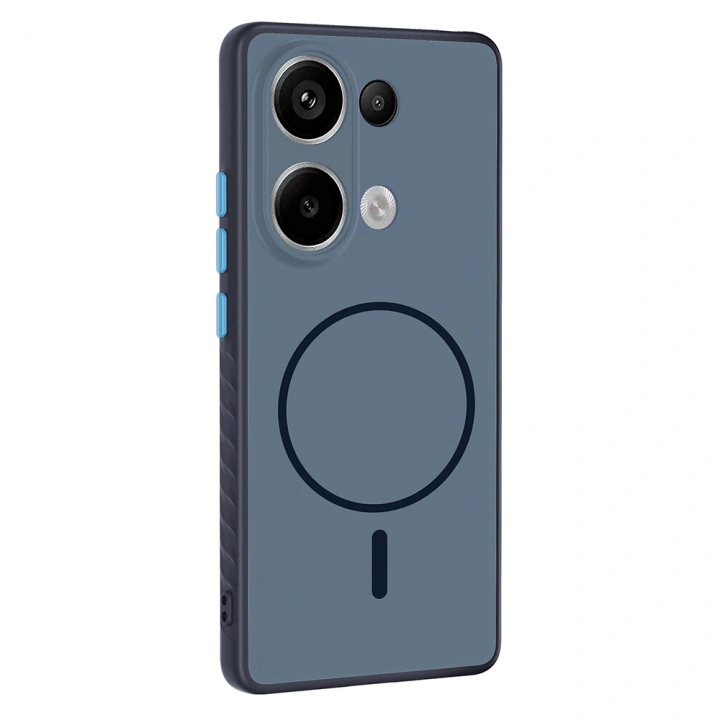 Xiaomi Redmi Note 13 Pro 4G Kılıf M-safe Şarj Özellikli Redclick Tea Kapak