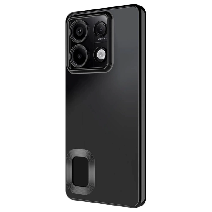 Xiaomi Redmi Note 13 Pro 5G Kılıf Kamera Korumalı Logo Gösteren Redclick Omega Kapak