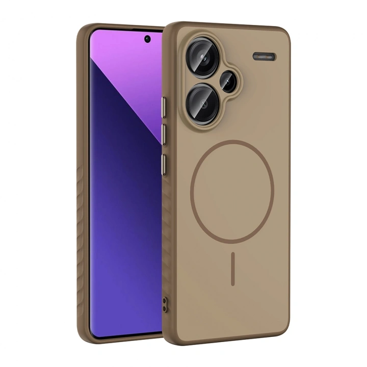 Xiaomi Redmi Note 13 Pro Plus 5G Kılıf M-safe Şarj Özellikli Redclick Tea Kapak