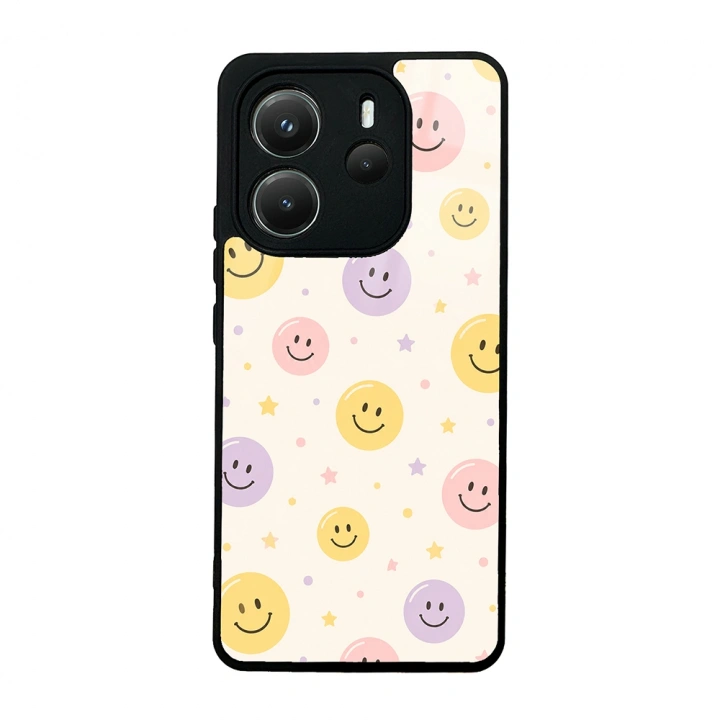Xiaomi Redmi Note 14 4G Kılıf Kamera Korumalı Desenli Redclick Lusi Kapak