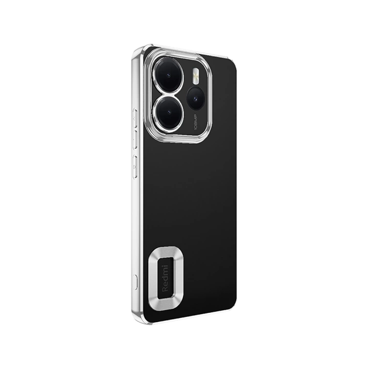 Xiaomi Redmi Note 14 4G Kılıf Kamera Korumalı Logo Gösteren Redclick Omega Kapak