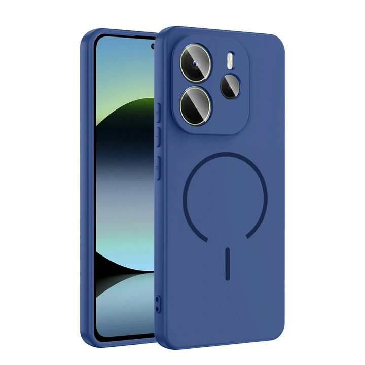 Xiaomi Redmi Note 14 4G Kılıf M-safe Şarj Özellikli Redclick Meta Kapak