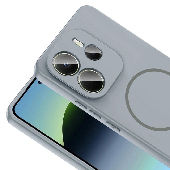 Xiaomi Redmi Note 14 4G Kılıf M-safe Şarj Özellikli Redclick Meta Kapak