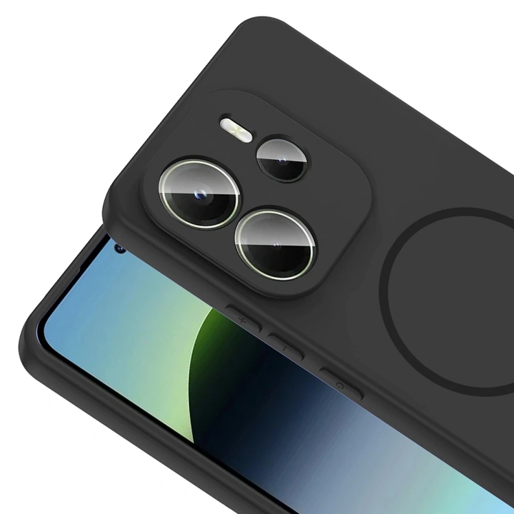 Xiaomi Redmi Note 14 4G Kılıf M-safe Şarj Özellikli Redclick Meta Kapak