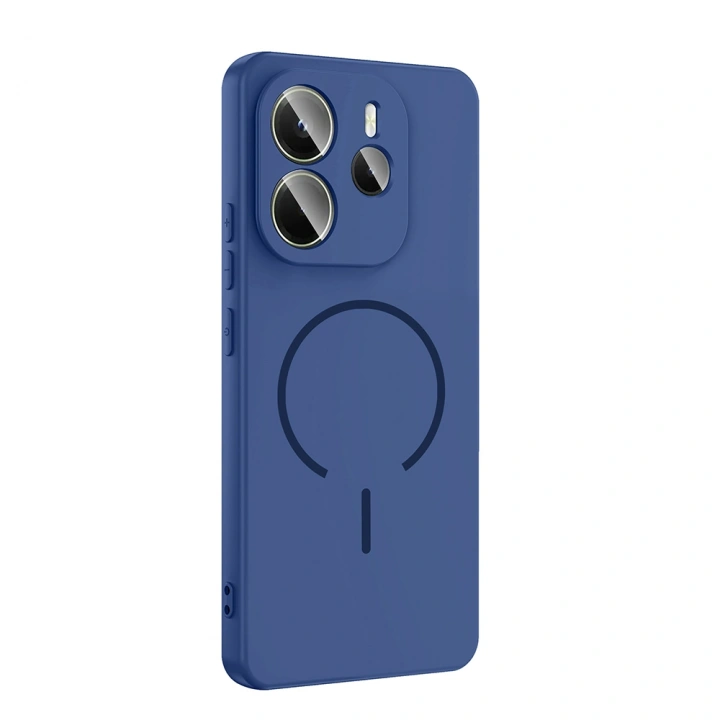 Xiaomi Redmi Note 14 4G Kılıf M-safe Şarj Özellikli Redclick Meta Kapak