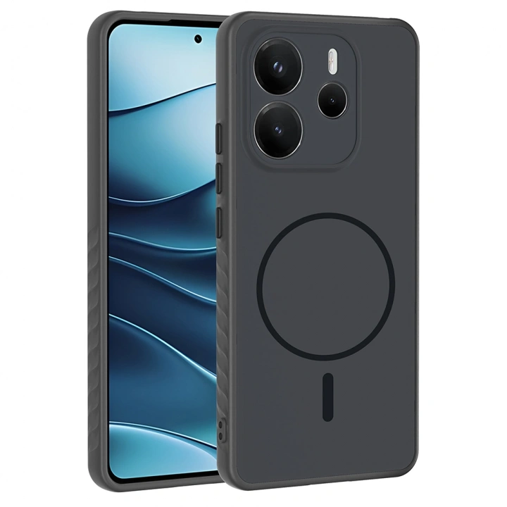 Xiaomi Redmi Note 14 4G Kılıf M-safe Şarj Özellikli Redclick Tea Kapak