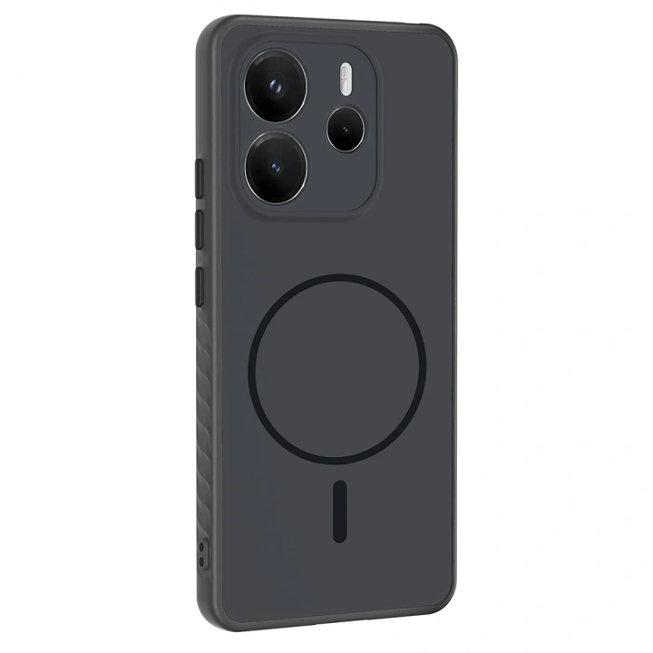 Xiaomi Redmi Note 14 4G Kılıf M-safe Şarj Özellikli Redclick Tea Kapak