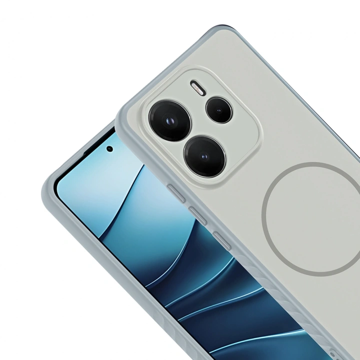 Xiaomi Redmi Note 14 4G Kılıf M-safe Şarj Özellikli Redclick Tea Kapak