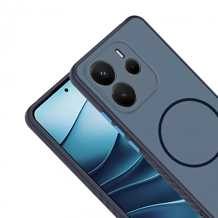 Xiaomi Redmi Note 14 4G Kılıf M-safe Şarj Özellikli Redclick Tea Kapak