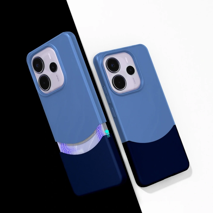 Xiaomi Redmi Note 14 4G Kılıf Mıknatıslı Redclick Duble Kapak