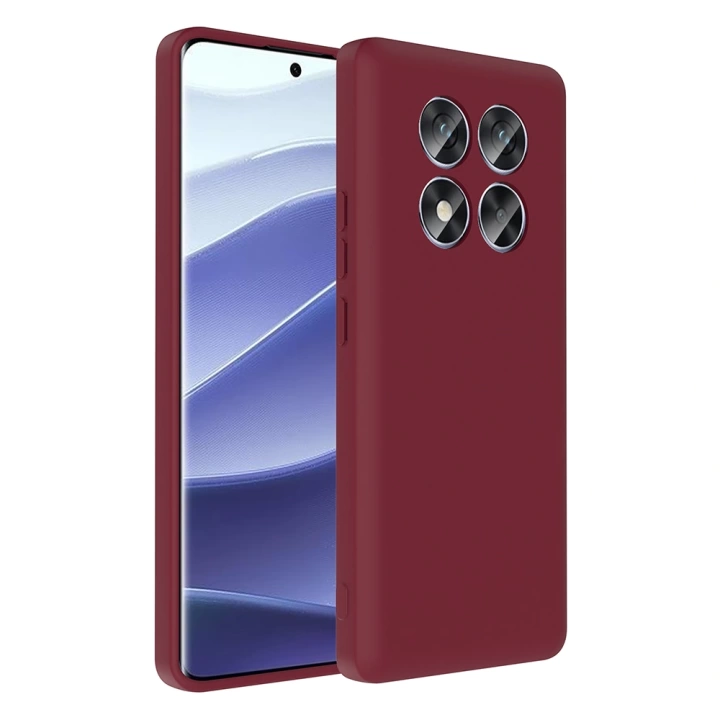 Xiaomi Redmi Note 14 Pro 4G Kılıf Kamera Korumalı Kartlık Hazneli Redclick Vitra Kapak