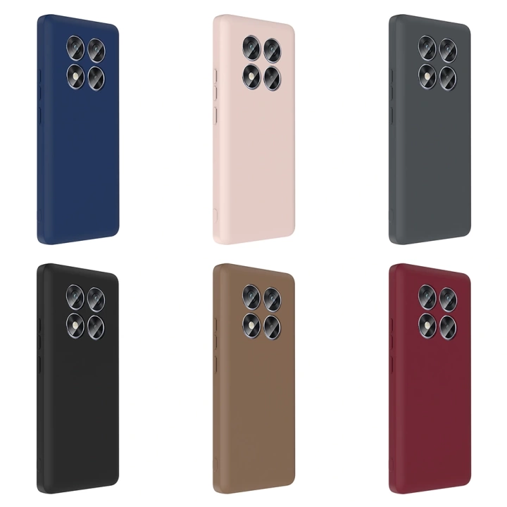 Xiaomi Redmi Note 14 Pro 4G Kılıf Kamera Korumalı Kartlık Hazneli Redclick Vitra Kapak