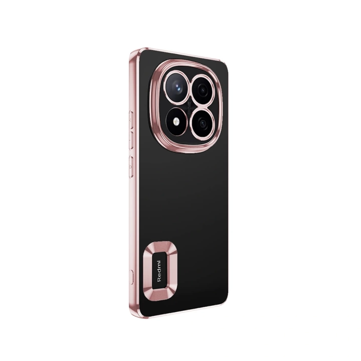 Xiaomi Redmi Note 14 Pro 4G Kılıf Kamera Korumalı Logo Gösteren Redclick Omega Kapak