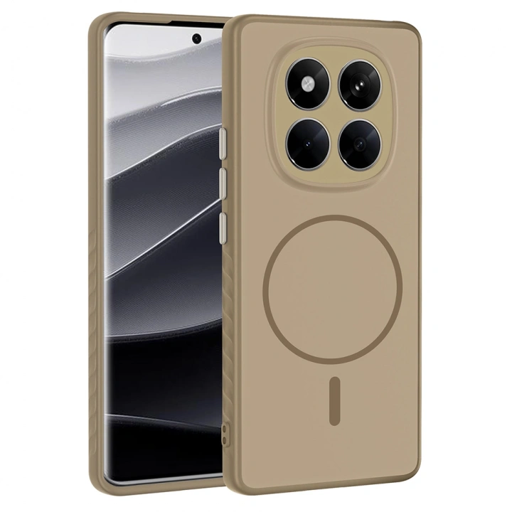 Xiaomi Redmi Note 14 Pro 4G Kılıf M-safe Şarj Özellikli Redclick Tea Kapak