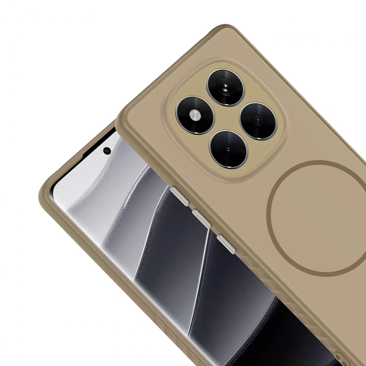 Xiaomi Redmi Note 14 Pro 4G Kılıf M-safe Şarj Özellikli Redclick Tea Kapak