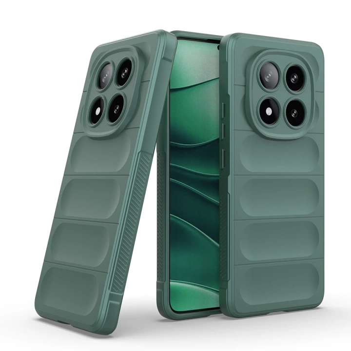 Xiaomi Redmi Note 14 Pro 5G Kılıf Esnek TPU Oyuklu Arka Yüzey Tasarımlı Redclick Etnik Silikon Kapak