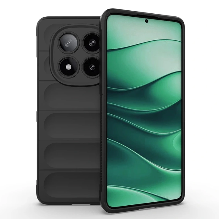 Xiaomi Redmi Note 14 Pro 5G Kılıf Esnek TPU Oyuklu Arka Yüzey Tasarımlı Redclick Etnik Silikon Kapak