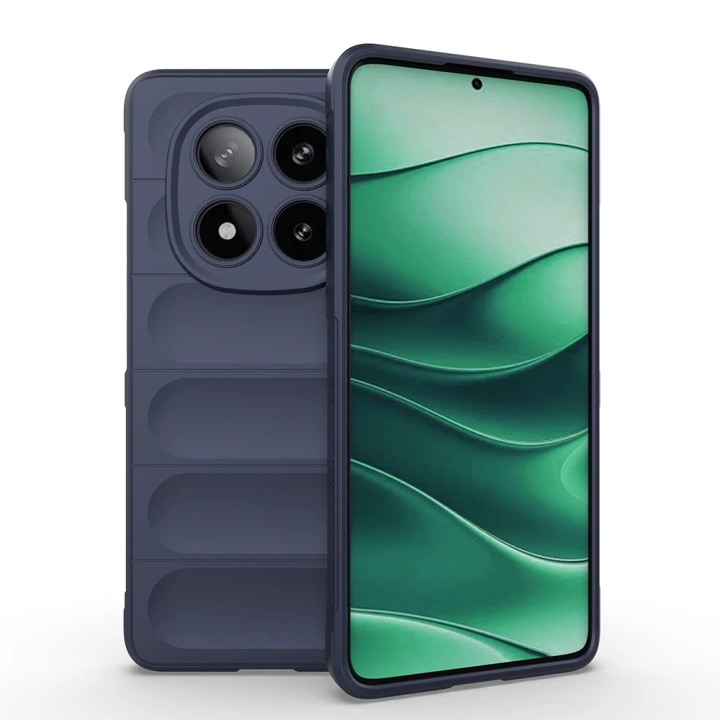 Xiaomi Redmi Note 14 Pro 5G Kılıf Esnek TPU Oyuklu Arka Yüzey Tasarımlı Redclick Etnik Silikon Kapak