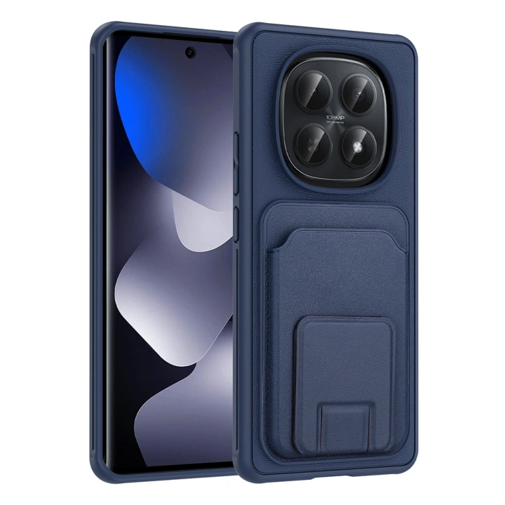 Xiaomi Redmi Note 15 5G Kılıf Kartlıklı TPU Redclick Bikart Kapak