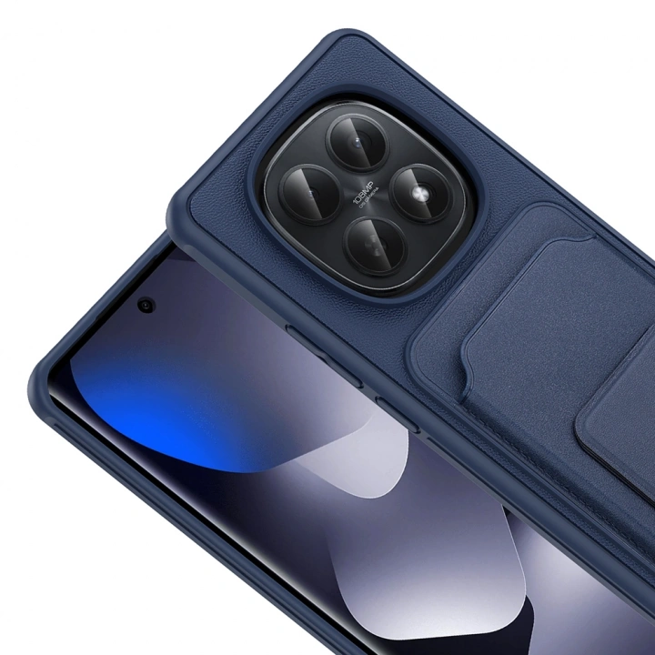 Xiaomi Redmi Note 15 5G Kılıf Kartlıklı TPU Redclick Bikart Kapak